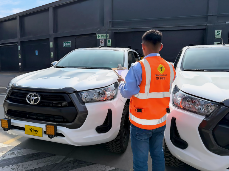 inspección de flota en renting vehicular