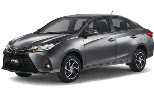 sedan toyota yaris en renta